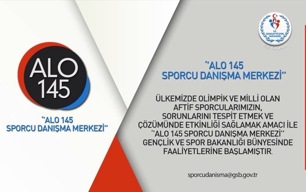 ALO 145 Sporcu Danışma Merkezi