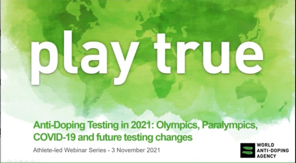 Athlete Webinar #8: Anti-Doping Testing in&nbsp;2021